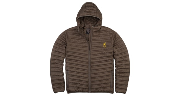 Image of Browning Packable Puffer Jacket - Mens, Major Brown, Small, 3043089801