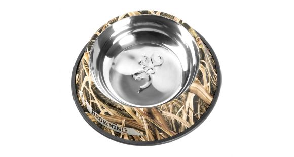 Image of Browning Pet Dish, Stainless,9in,Blades, Mossy Oak Blades, Large BPT4001
