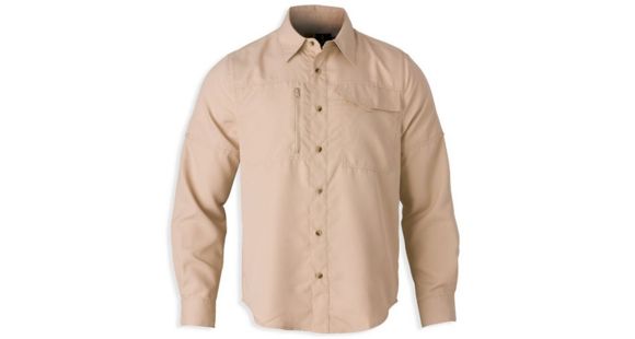 Image of Browning Phenix Long Sleeve Shirt,Khaki,S 3010775801