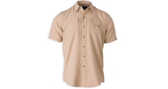 Image of Browning Phenix Short Sleeve Shirt,Khaki,3XL 3010765806