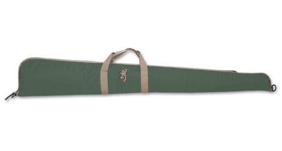 Image of Browning Plainsman 52in Soft Shotgun Case, Olive w/ Tricot Lining &amp; Foam 1410044152