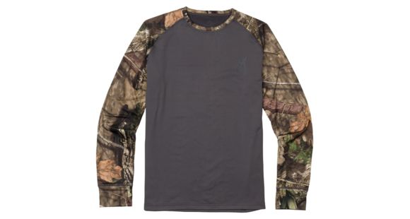Image of Browning Riser Long Sleeve Baselayer Shirt - Men's, Mossy Oak Break-Up Country, Medium, 3018642802