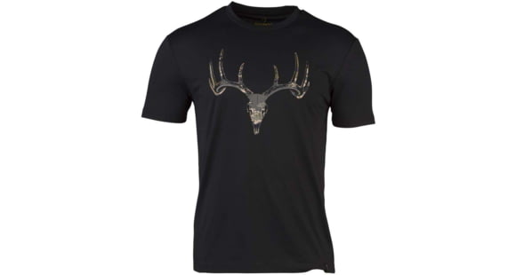 Image of Browning Whitetail Logo SS Perf Camp Shirt - Men's, Black, 2XL, 3014789905