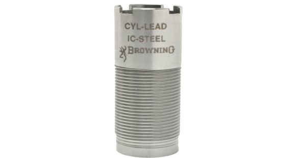 Image of Browning Standard Invector Choke Tube, Polished Stainless, Cylinder, 20 Gauge