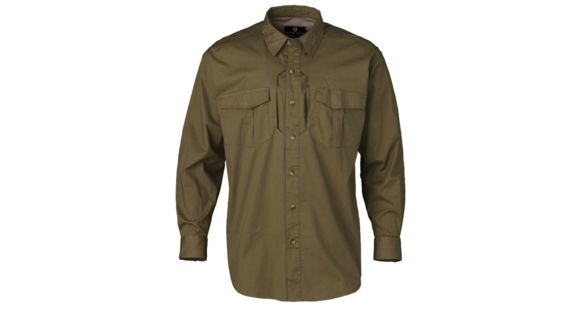 Image of Browning Tactical Long Sleeve Shirt, Forest Green, XX-Large 185735