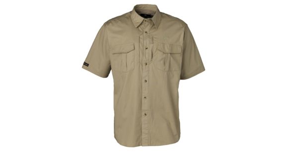 Image of Browning Tactical Short Sleeve Shirt, Sand, Large 185589