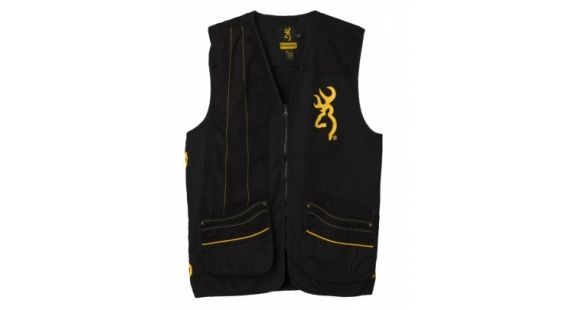 Image of Browning Team Vest BLK/Gold 2XL 3051549905