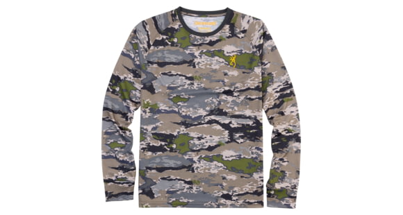 Image of Browning Tech Long Sleeve T-Shirt - Mens, 2XL, Ovix, 3011743405