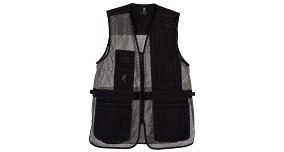 Image of Browning Trapper Creek Vest - Women's, Black/Gray, Medium, 3050369902