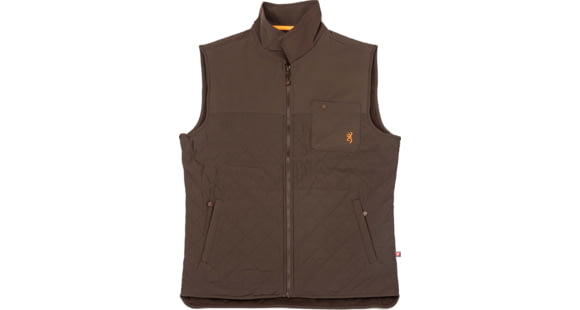 Image of Browning Upland Qlt w/o Embroidery Vest, Chocolate, Large, 3059679803