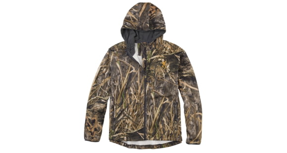 Image of Browning Wasatch Fleece Jacket - Mens, Mossy Oak Shadow Grass Habitat, Small, 3048695901