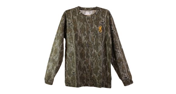 Image of Browning Wasatch Long Sleeve Shirt - Men's, Mossy Oak Bottomlands, Large, 3017821903