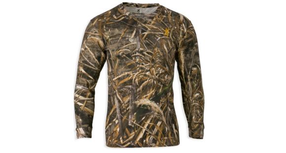 Image of Browning Hells Canyon Basics Long Sleeve T-Shirt,Realtree Max5,L 3015247603