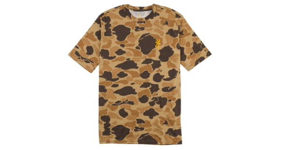 Image of Browning Wasatch Short Sleeve T-Shirt - Mens, Vintage Tan, XL, 3017811204