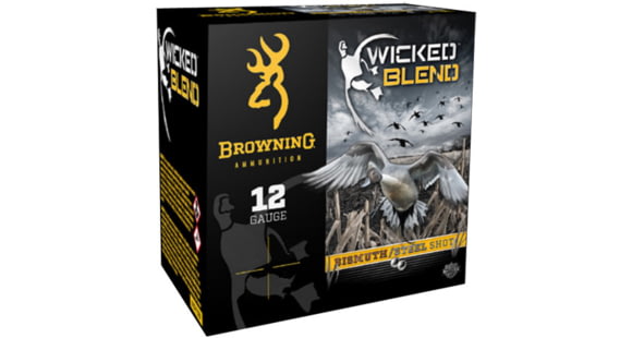 Image of Browning Wicked Blend 12 Gauge 1 1/2 oz 3.5in #2 Centerfire Shotgun Ammo, 25 Rounds, 2, B193431242