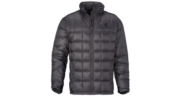 Image of Browning Windy Mountain Down Jacket - Men's, Charcoal, Small, 3049917901