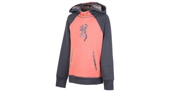 Image of Browning WoMen's Halen II Pullover, Fusion Coral, Small A000007260102