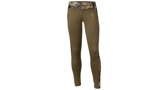 Image of Browning Women's Riser Baselayer Pants, Mobuc, Large, 3028362803
