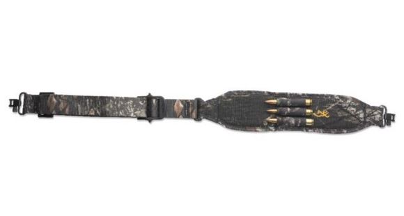 Image of Browning X-Cellerator Plus Gun Sling w/ Cartridge Loops &amp; Neoprene Shoulder Pad, 25-36in, Mossy Oak Break-Up Country 122302525