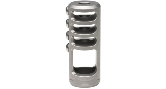 Image of Browning Xeno Recoil Hawg Muzzle Brake, .30 Caliber, 13x0.75, Matte, Stainless Steel, 1293092