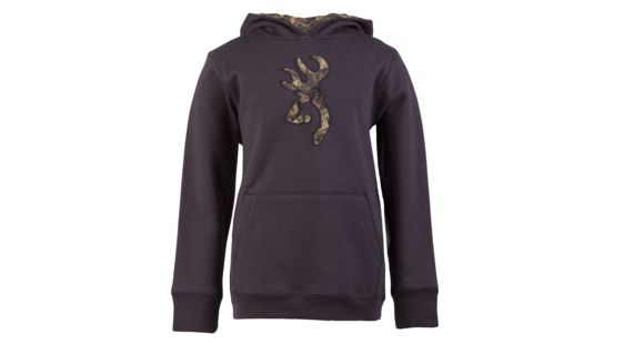 Image of Browning Youth Buckmark Camo Sweatshirt, Nine Iron, L BRI030003.288334.L