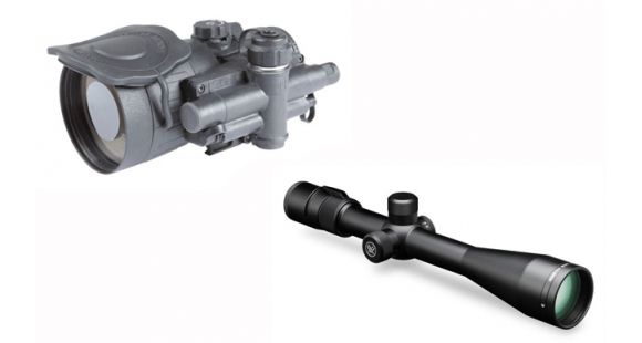 Image of Armasight CO-X SD MG Night Vision Medium Range Clip-On System Gen 2 Plus Standard Definition w/Manual Gain w/FREE Vortex Viper 6.5-20x50 PA Matte Rifle Scopes with Dead-Hold BDC Reticle