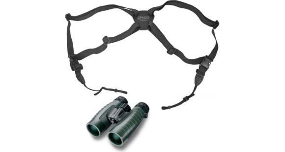 Image of Bushnell Trophy XLT 12x50mm Roof BaK4 Prism Binoculars, Green 235012 w/ OPMOD ABH 1.0 Limited Edition Binocular Harness