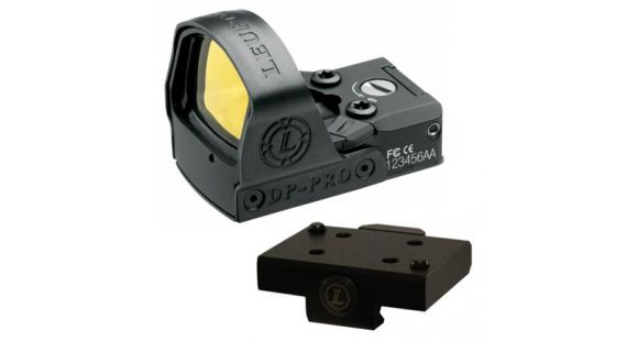 Image of Leupold DeltaPoint Pro Red Dot Sight, 2.5 MOA Red Dot Reticle, Cross Slot Mount, Black, 119688-KIT1