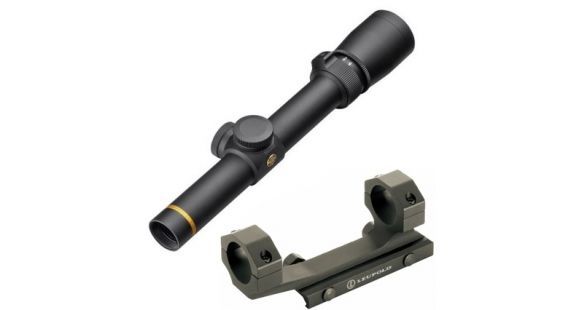 Image of Leupold VX-3i 1.5-5x20mm Matte Heavy Duplex 170676 w/ Mark 2 Integrated Mount System, 1 in Ring