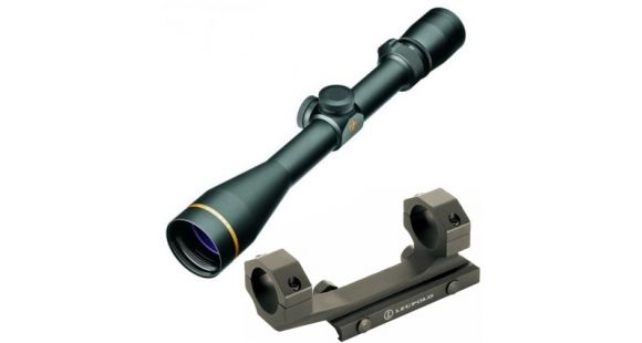 Image of Leupold VX-3i 3.5-10x40mm CDS Matte Duplex w/Mark 2 Integrated Mount System, 1in Ring, 170683-KIT1