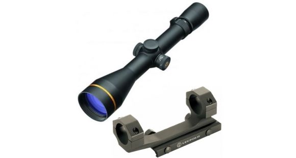 Image of Leupold VX-3i 4.5-14x50mm 30mm Side Focus CDS Matte Wind-Plex 170712 w/ Mark 2 Integrated Mount System, 30mm Ring