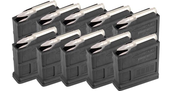 Image of Magpul 5-Round PMAG 7.62 AC - AICS Short Action Magazine, 7.62X51mm NATO, 10-pack