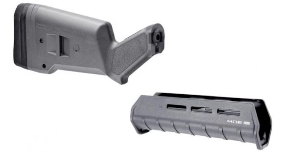 Image of Magpul Mossberg 590 SGA Stock &amp; M-LOK Forend Set, Grey