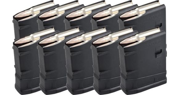 Image of Magpul Industries 10-Round PMAG LR/SR GEN M3 Magazine, 7.62X51mm NATO, 10-pack, MGMPI290BLK-KIT1