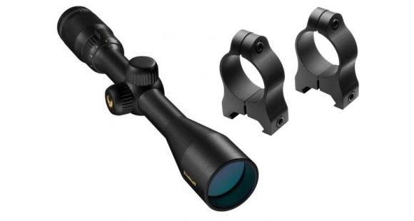 Image of Nikon ProStaff 3-9x40mm Rifle Scope, Matte w/ Nikoplex Reticle 6721 w/ Nikon A-Series Low Aluminum 16166