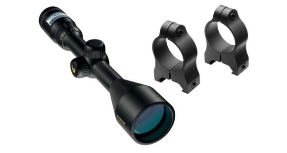 Image of Nikon 3-9x50mm ProStaff Rifle Scope, Matte Black, BDC Reticle 6727 w/ Nikon A-Series Medium Aluminum 16167