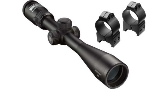 Image of Nikon PROSTAFF 5 3.5-14X40 Rifle Scope w/ BDC Reticle 6741 w/ Nikon S-Series Med. Rings Black Matte Steel 16156