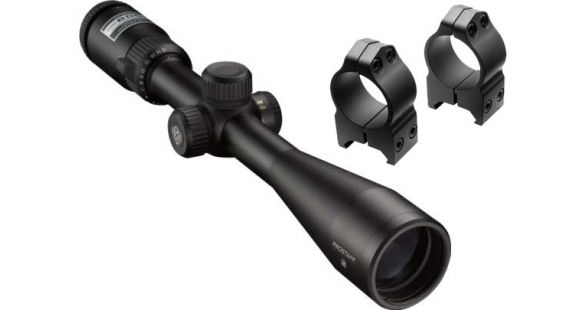 Image of Nikon PROSTAFF 5 4.5-18x40 Rifle Scope w/BDC Reticle 6747 w/ Nikon S-Series High Rings Black Matte Steel 16157