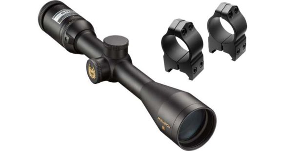 Image of Nikon Monarch 3 2.5-10x42 Rifle Scope w/ BDC Reticle &amp; Black Finish 6762 w/ Nikon S-Series Med. Rings Black Matte Steel 16156