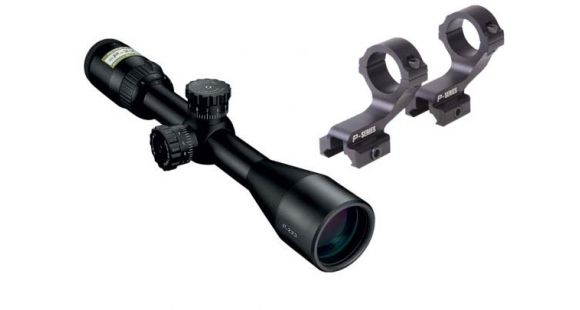 Image of Nikon P-223 3-9x40 Rifle Scope, Matte Black, w/ BDC 600 Reticle 8497 w/ FREE Nikon P-Series Mount 835