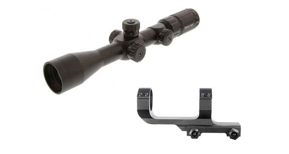 Image of Primary Arms SLx 4-14X44mm FFP ACSS Rifle Scope - ACSS R-Grid Reticle PA4-14XFFP-R-GRID w/ Deluxe AR15 30mm Scope Mount