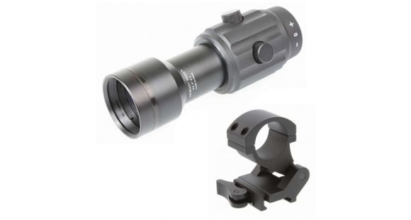 Image of Primary Arms 6X Magnifier Gen II w/ Quick Detachable Flip to Side Magnifier Mount - 1.75 in. Height