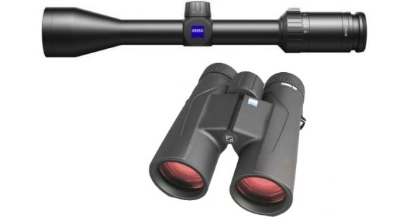 Image of Zeiss Terra 3-9x42 Rifle Scope w/ Reticle RZ6 &amp; Hunting Turret 522701-9979 and Zeiss Terra 10x42 ED Binocular 524206-9901-000