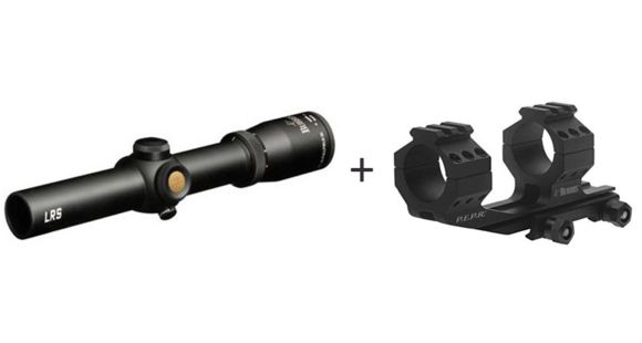 Image of Burris Fullfield TAC30 Riflescope, 1-4x24mm30 mm Tube, Second Focal Plane, Ballistic Plex CQ Reticle, Black, w/ Burris AR-P.E.P.R. 30mm Mount, 200433-KIT2