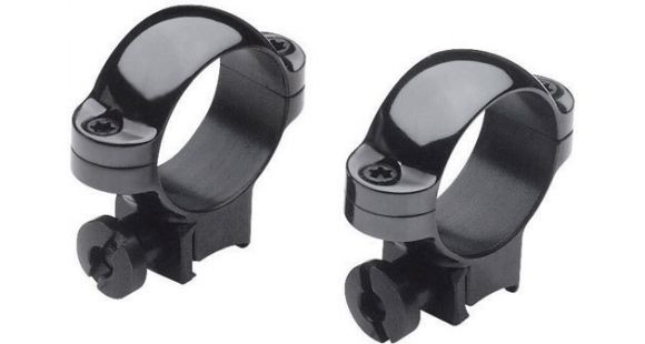 Image of USED, Burris Airgun/Rimfire Deluxe Steel .22 Rings - High, Gloss Black, 420073