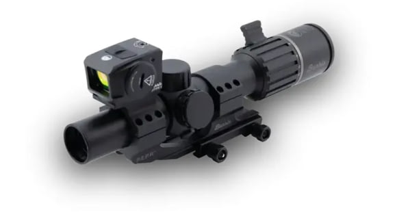 Image of Burris RT6 1-6x24mm 30mm Tube LPVO Rifle Scope Kit w/FFE Green, Second Focal Plane, Ballistic 5x, Black, 200576