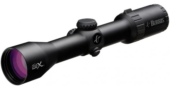 Image of Burris Six X 2-12x40mm Rifle Scope, Matte Black, German 3P4 Reticle 201950