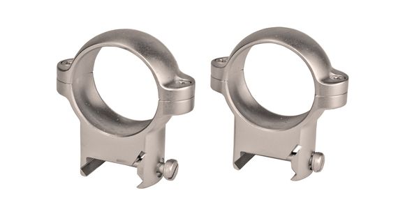 Image of Burris Signature Zee 1 Inch Rifle Scope High Ring Pair, Nickel, 420532