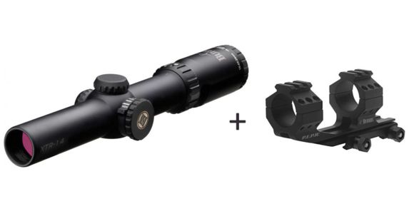 Image of Burris 201904 XTR Xtreme Tactical 1-4x24mm Riflecope - XTR 5.56 Ball Reticle, w/ Burris AR-P.E.P.R. 30mm Mount 410341