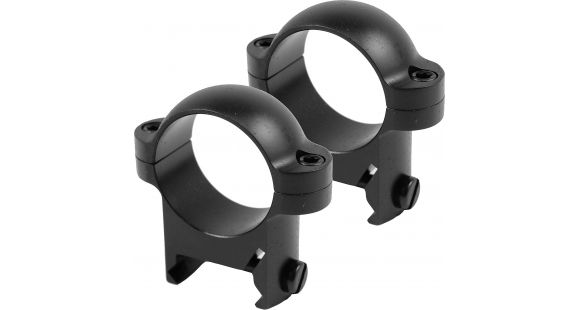 Image of Burris Zee 1in Steel Rifle Scope Rings - Medium, Black Matte, 420084